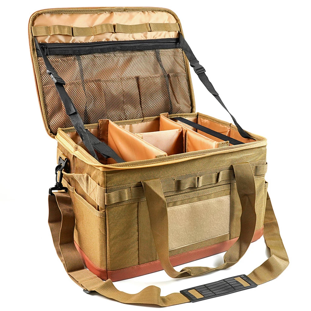 Camping Cooking Equipment Bag - 30L Camping Storage Case Camping Cooking