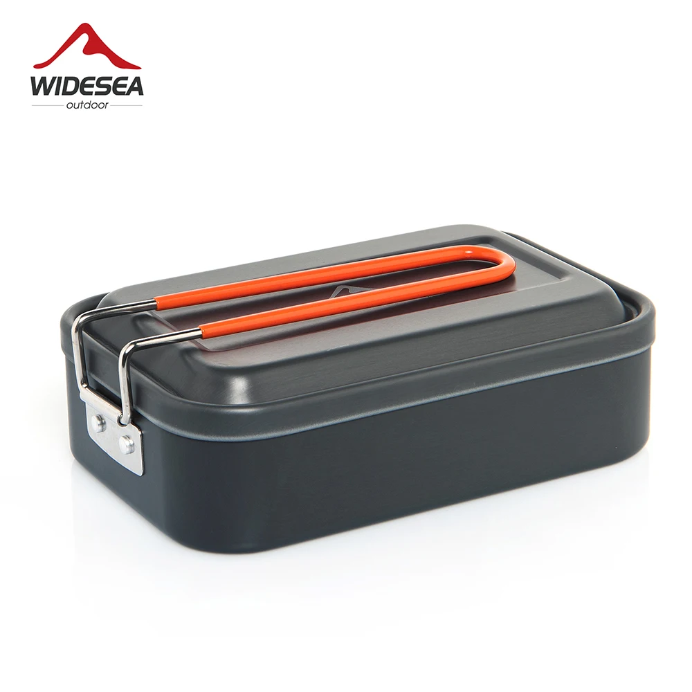 Camping Cooking Equipment Bag - Widesea Camping Lunch Box Aluminum Pot