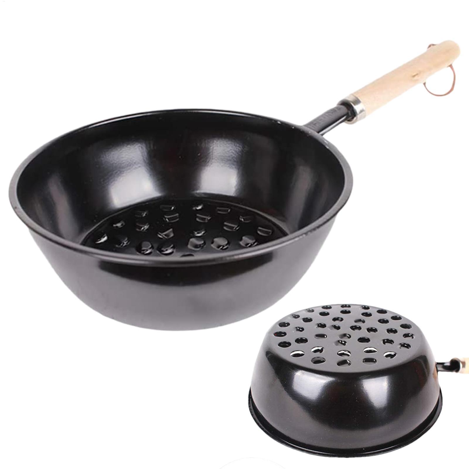 Charcoal Chimney Starter - Rapid Charcoal Starter Basket With Wood