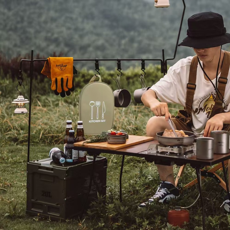 Camping Travel Cooking Utensil - Camping Cooking Equipment Bag 评论和价格