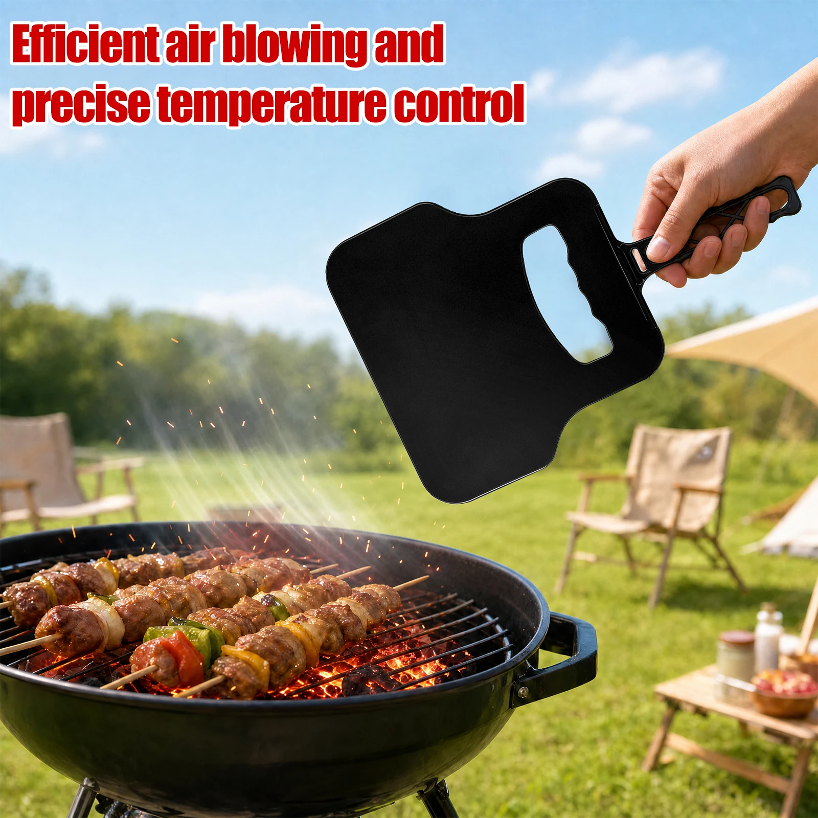 Manual Wind Maker Plastic Hand - Camping Cooking Portable 评论和价格