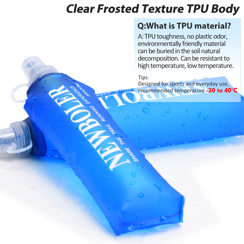 250/500/750ML Water Bottle TPU - Camping Cooking Bag 评论和价格