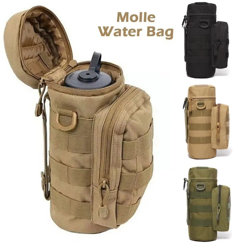 Tactical Molle Water Bottle Ba - Camping Cooking Bag 评论和价格