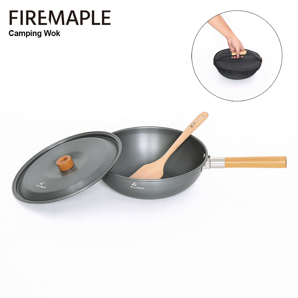 Fire-Maple Camping Wok Lightwe - Camping Cooking Equipment Bag 评论和价格