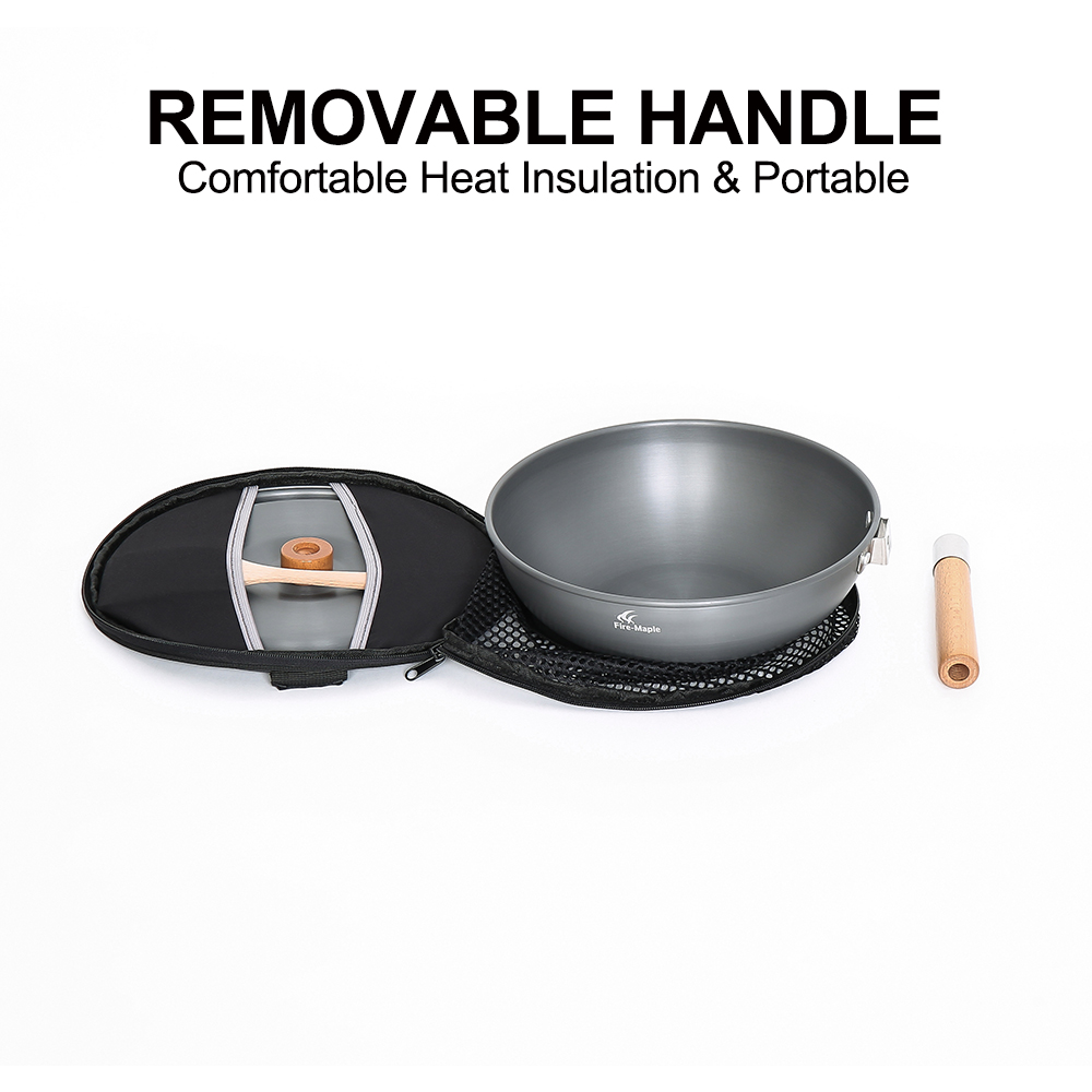 Fire-Maple Camping Wok Lightwe - Camping Cooking Equipment Bag 评论和价格