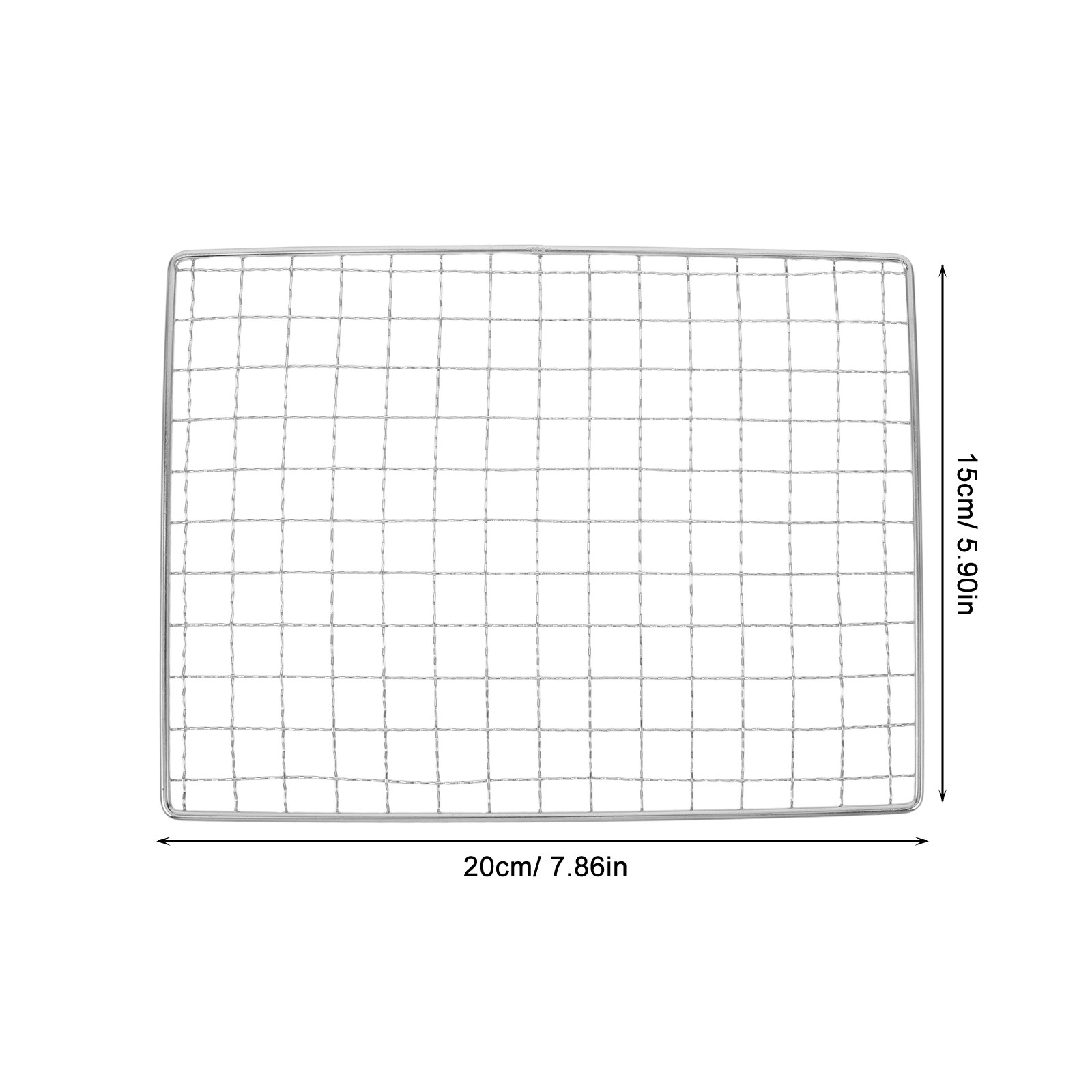 Stainless Steel Grill Mesh Mat - Camping Cooking Mesh 评论和价格