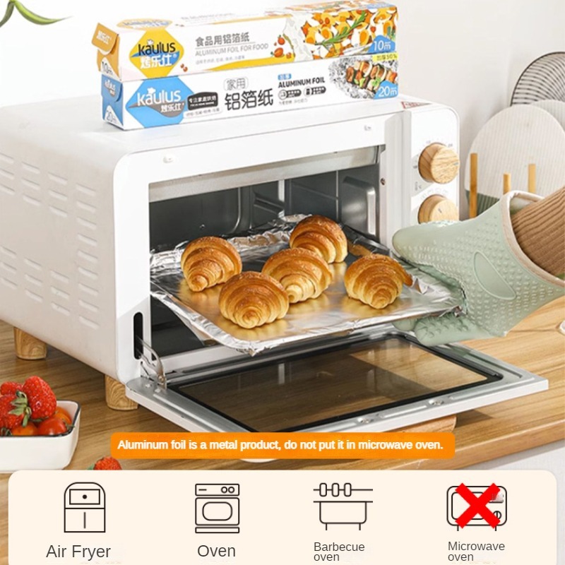 Zackoo 10/20/40M Aluminium Foi - Aluminum Foil Heavy Duty 评论和价格