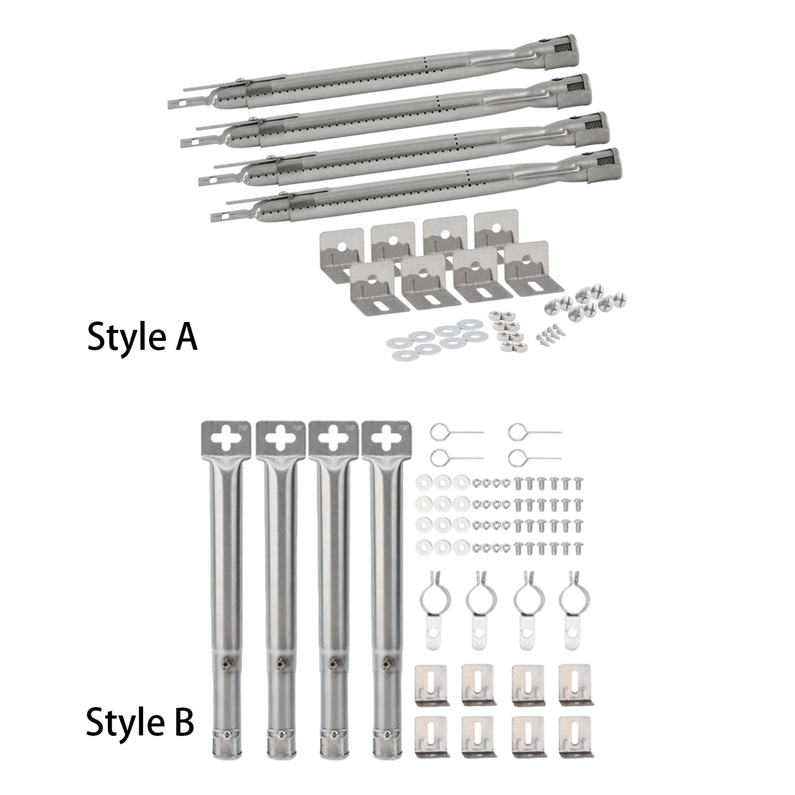 4 Pieces Gas Grill Tube Burner - Camping Cooking Youtube 评论和价格
