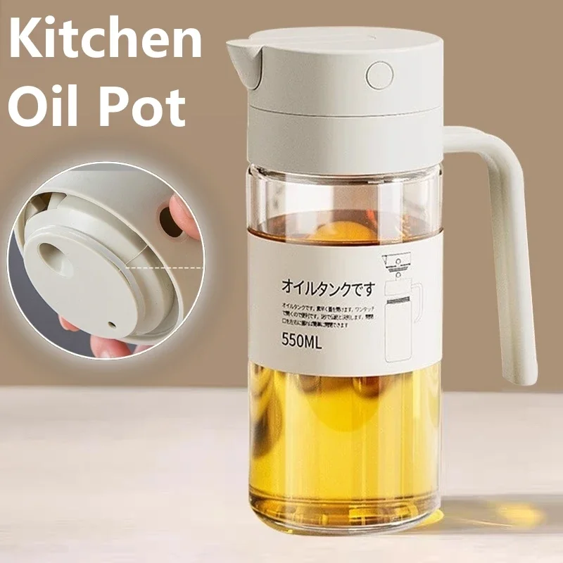 550mL Pourer Glass Bottles Oil - Camping Cooking Oil Container 评论和价格