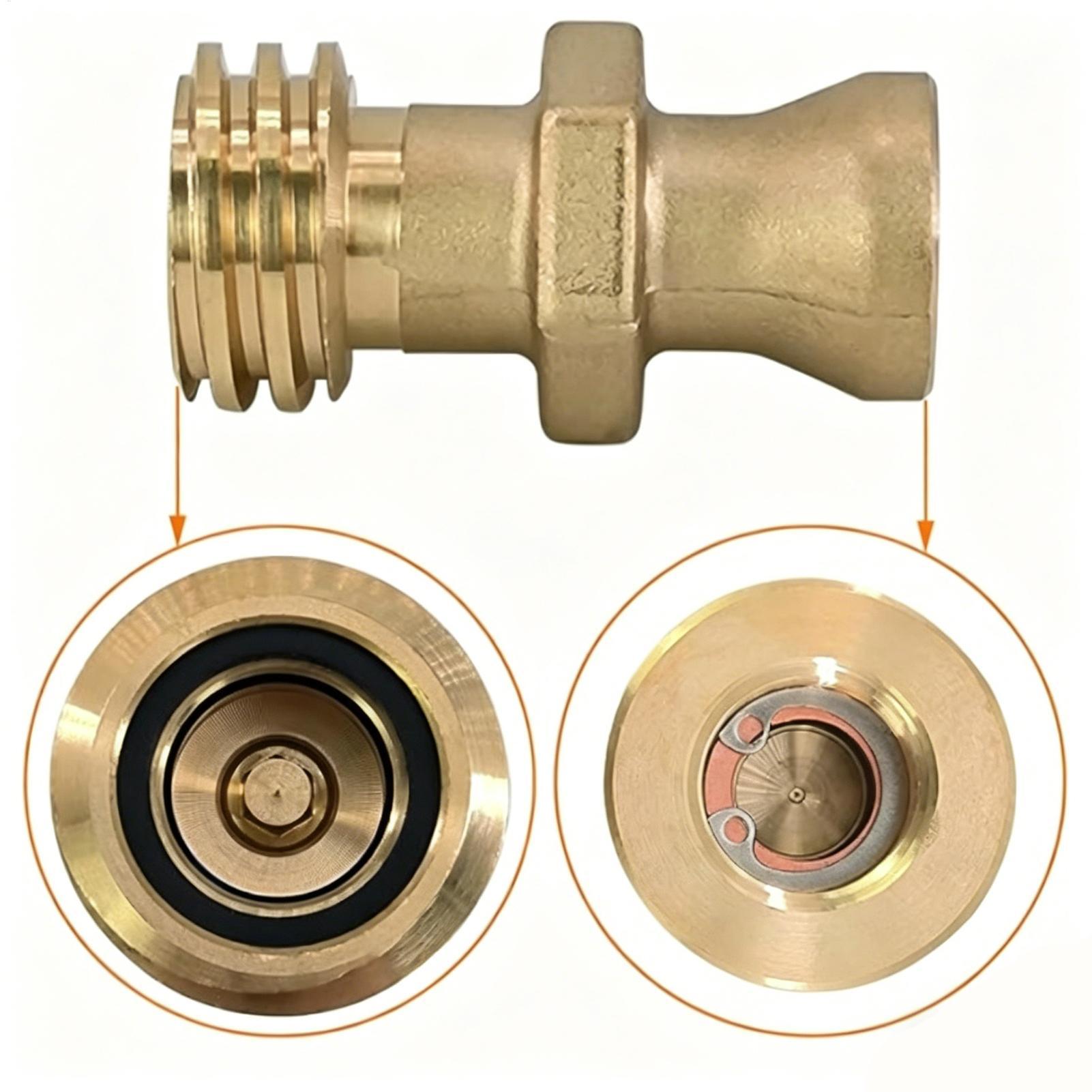 Propane Tank Connector Male Br - Camping Cooking 评论和价格