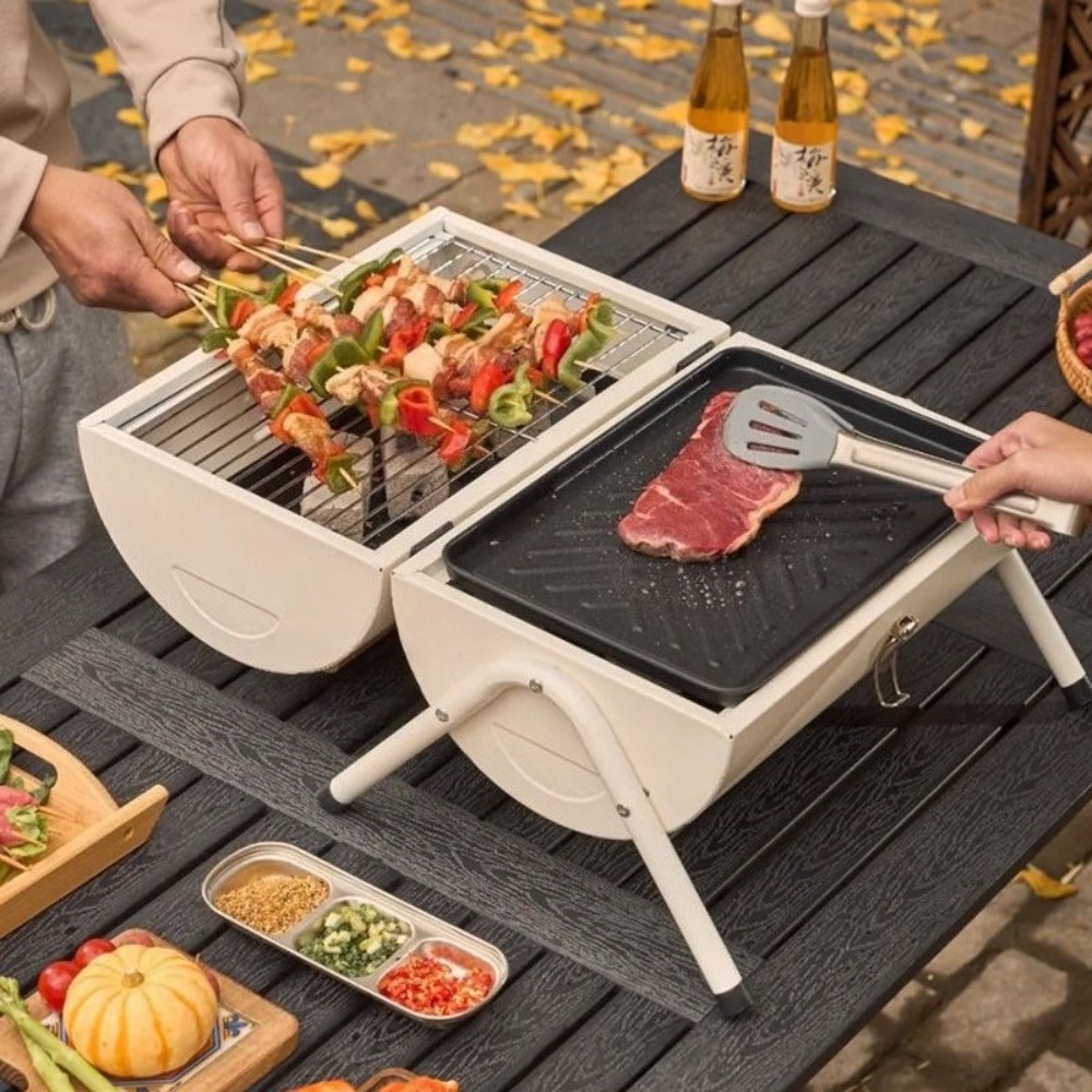 Outdoor Stove Stand Stainless  - Charcoal Chimney Starter 评论和价格