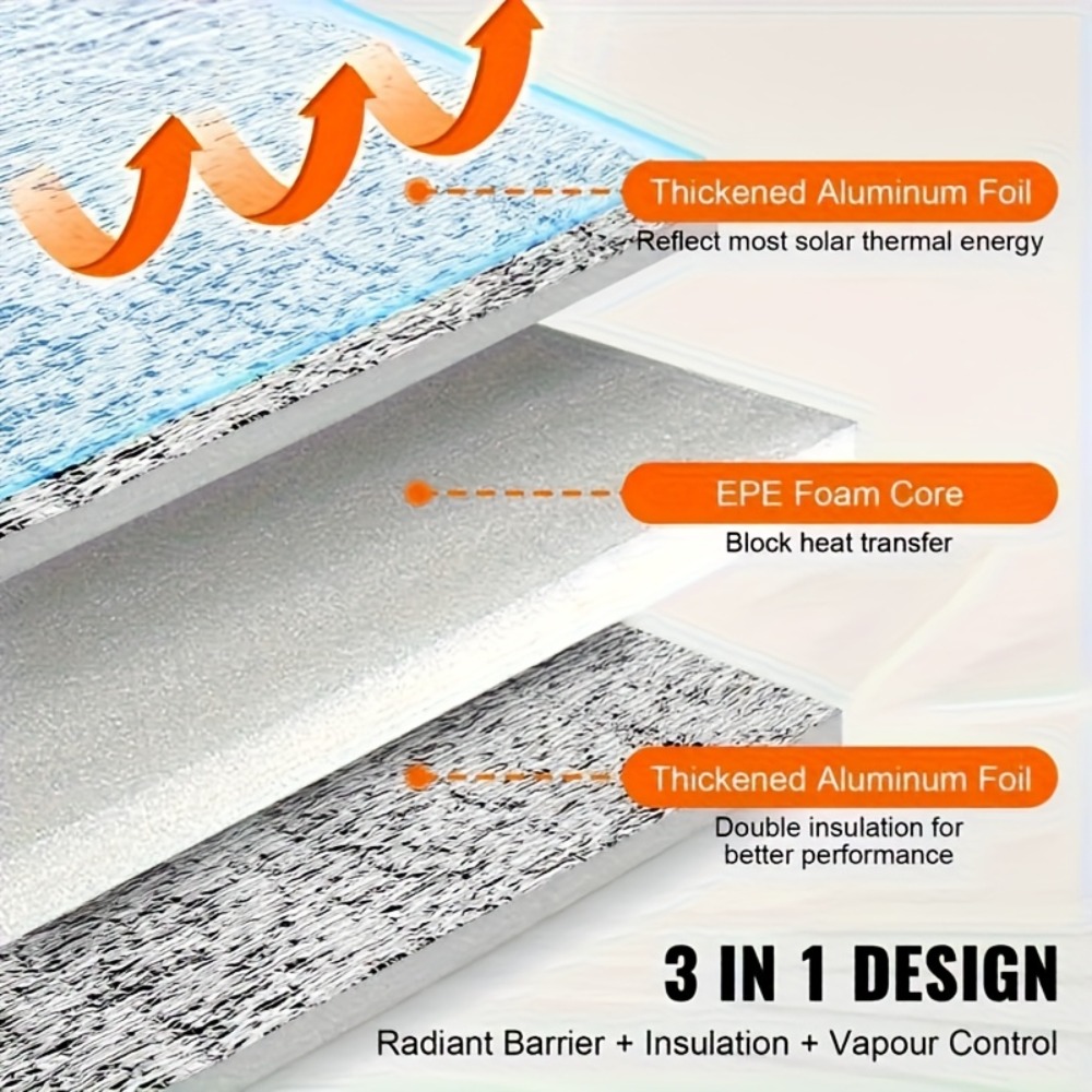 6/9mm-50x200cm Double-Sided Re - Aluminum Foil Heavy Duty 评论和价格