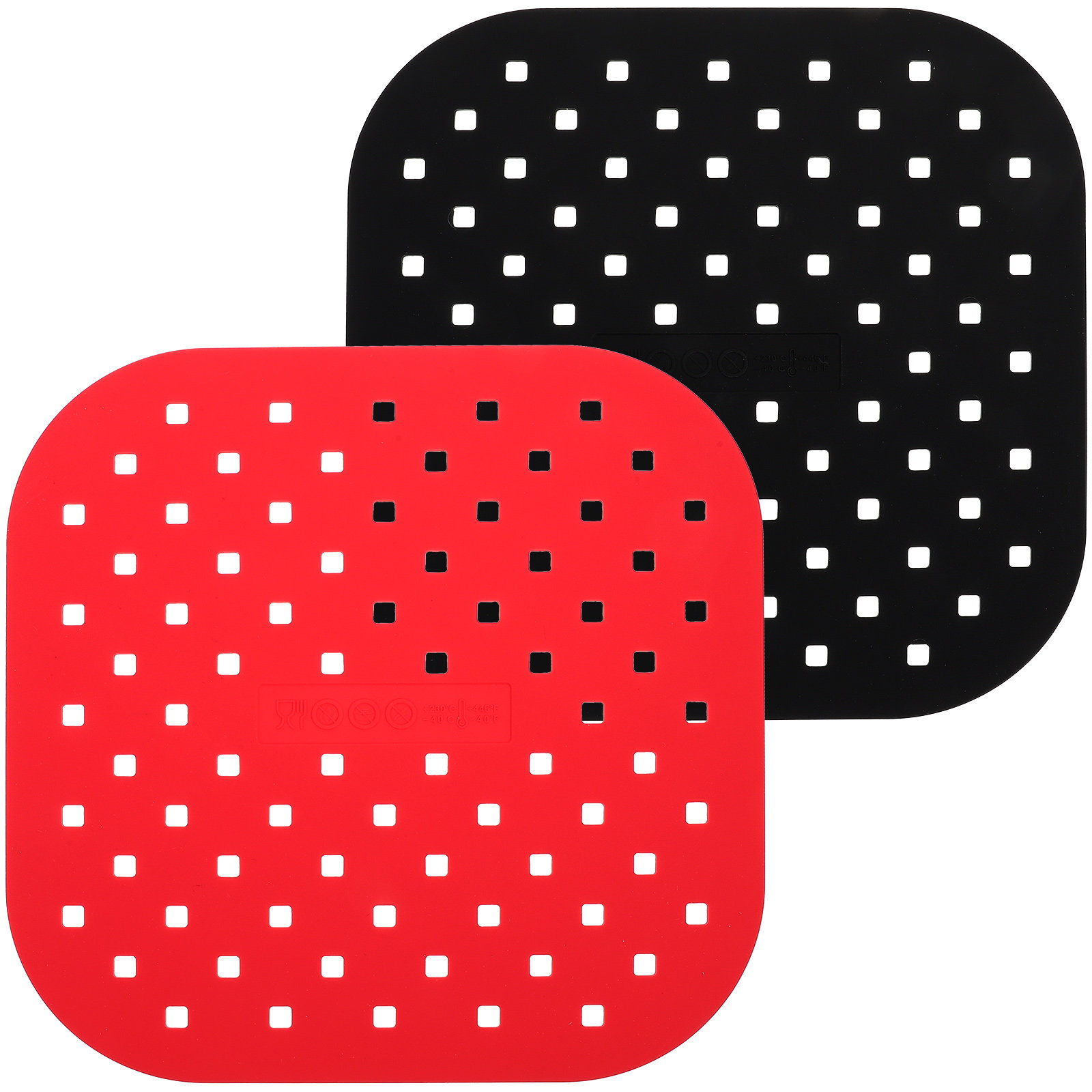 2Pcs Air Fryer Liner Silicone  - Camping Cooking Mat 评论和价格