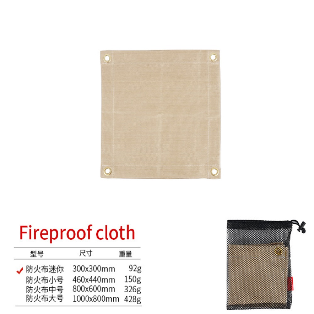 Fiberglass Fireproof Cloth Mat - Camping Cooking Mat 评论和价格