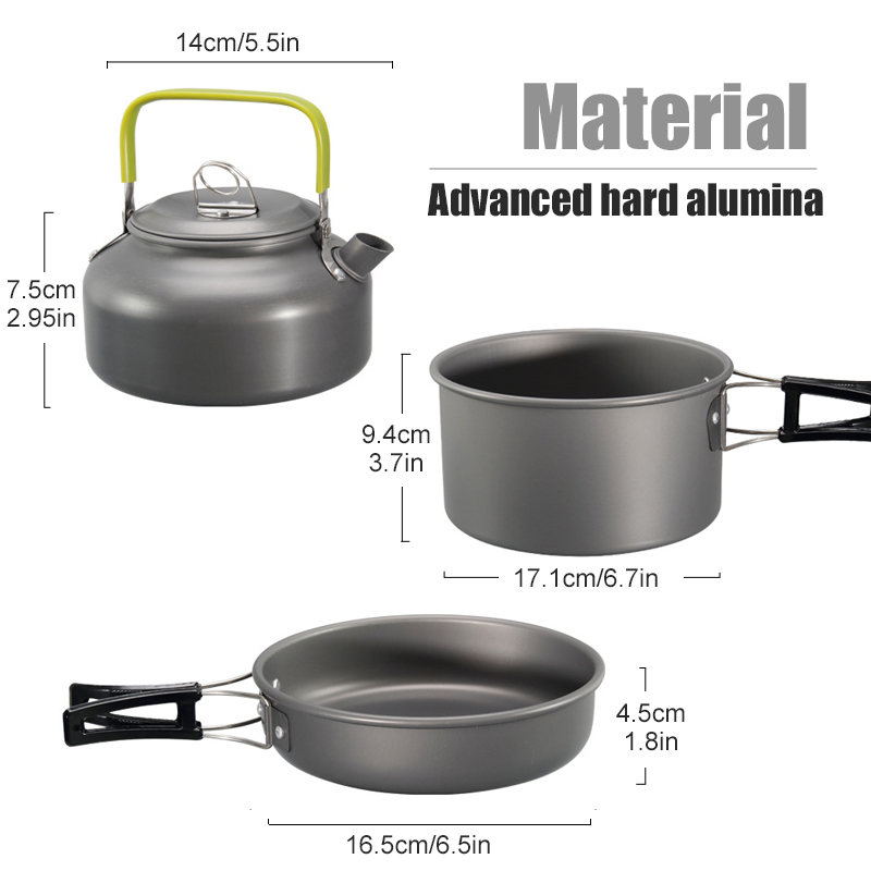 WESTTUNE Camping Cookware Kit  - Campfire Cooking Anime 评论和价格