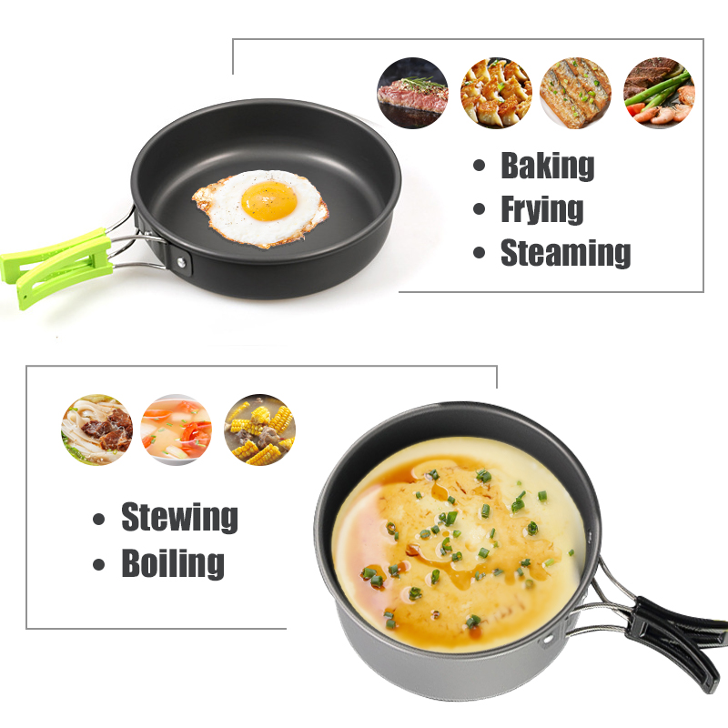 WESTTUNE Camping Cookware Kit  - Campfire Cooking Anime 评论和价格