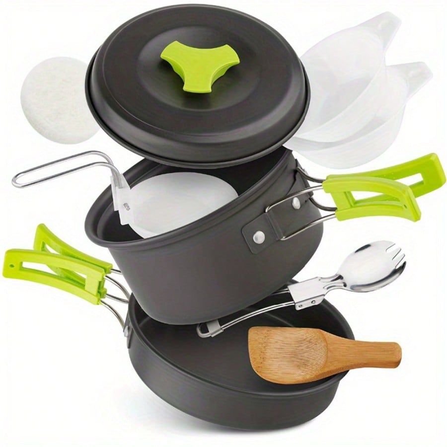 Camping Cooking Set: Portable  - Camping Cooking Bag 评论和价格