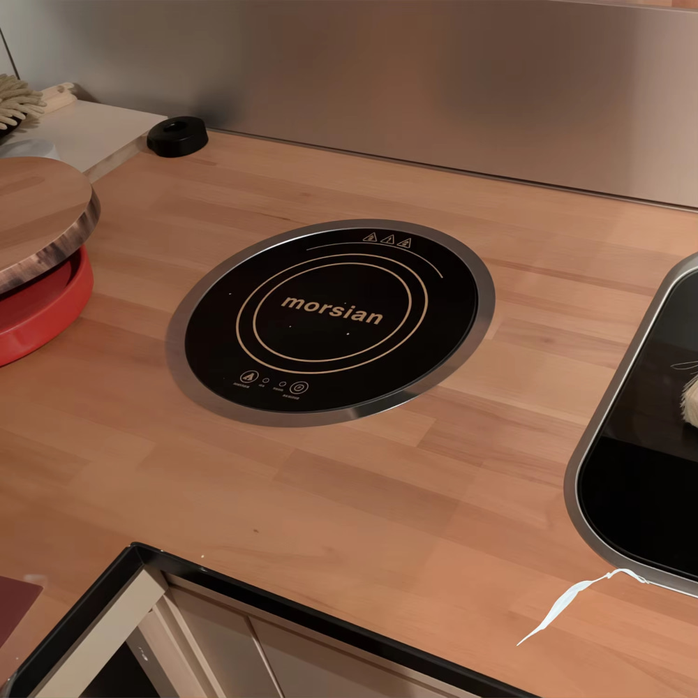 220V 1200W Round Built-in Indu - Camping Cooking Hot Plate 评论和价格