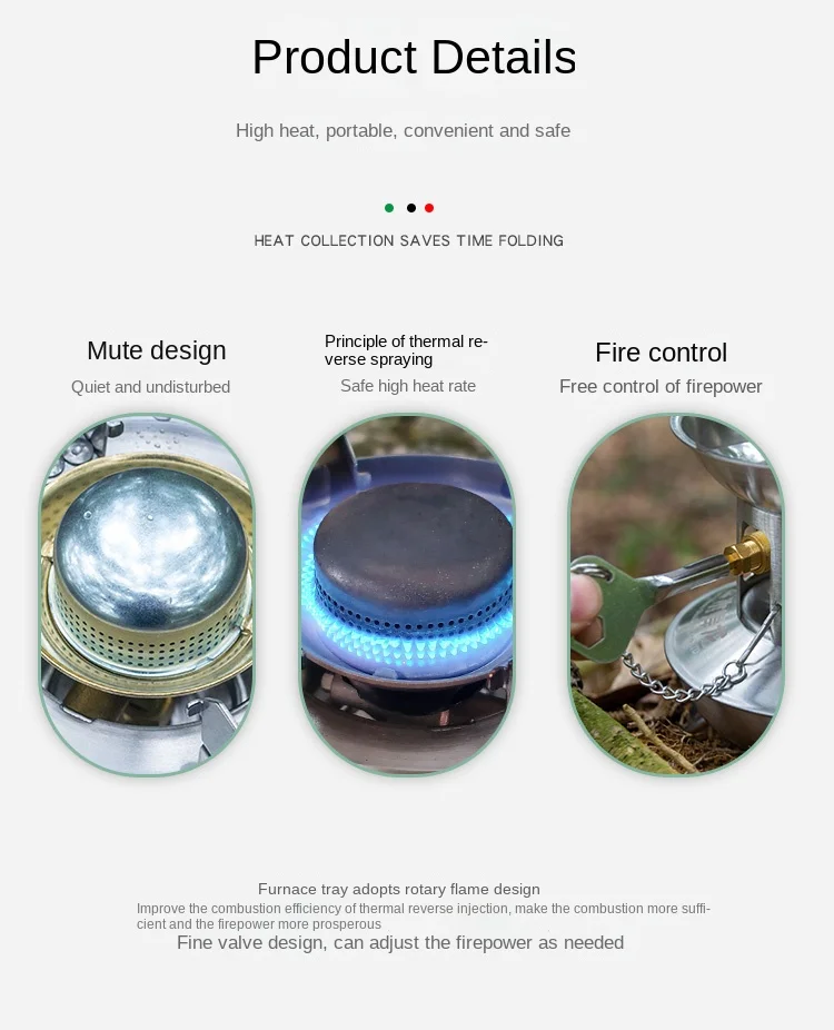 Portable Outdoor Gasification  - Camping Cooking All In One 评论和价格