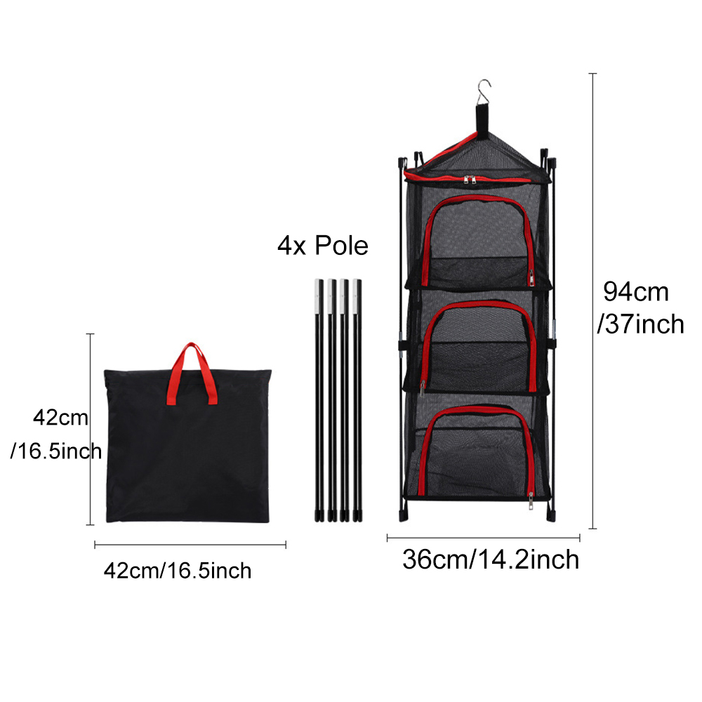 Camping Storage Drying Net 3 L - Camping Cooking Disc 评论和价格