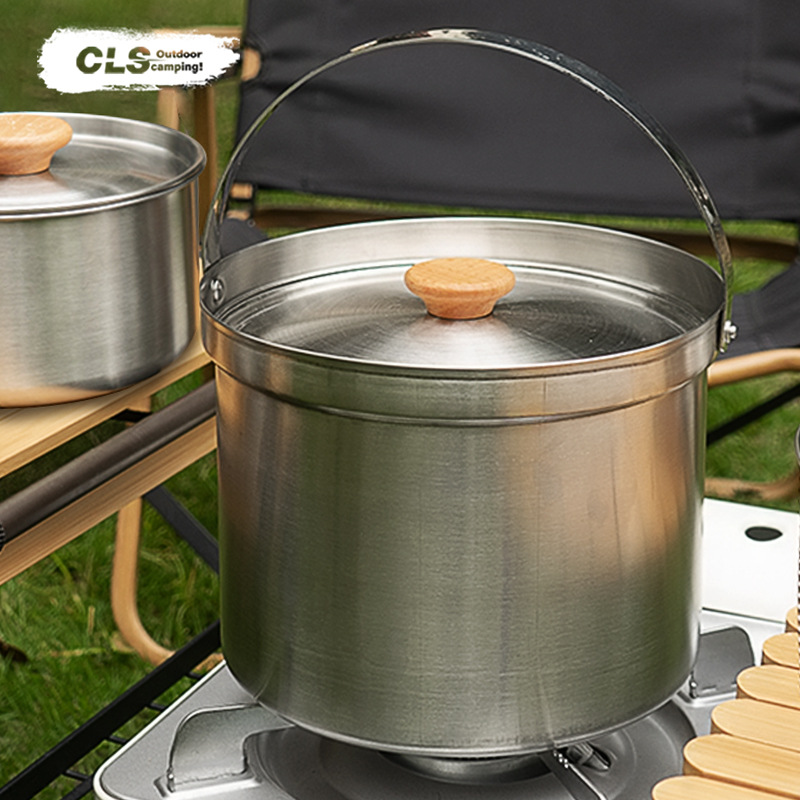 CLS&NOBANA Newset Outdoor Camp - Camping Cooking Set For 4 评论和价格