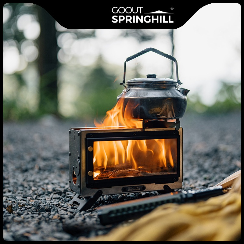 Goout Springhill Wood Stove Po - Camping Cooking Device 评论和价格