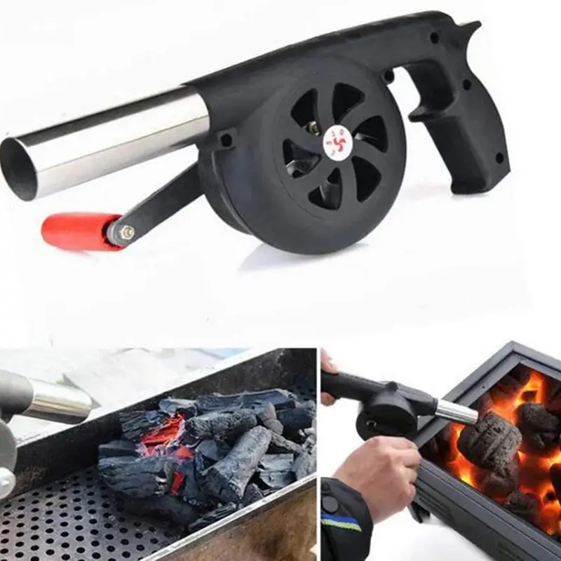 Outdoor Portable Hand Blower H - Charcoal Chimney Starter 评论和价格