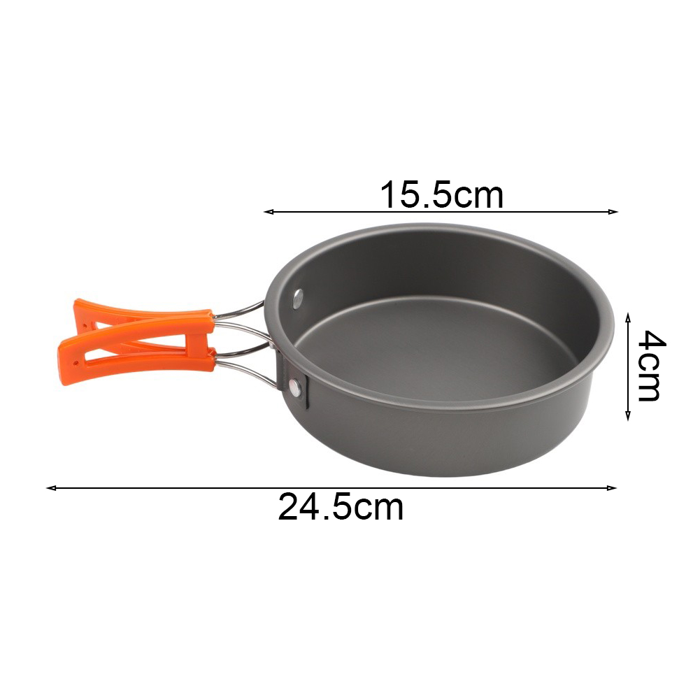 1pc Frying Pan Alumina Conduct - Campfire Cooking Anime 评论和价格