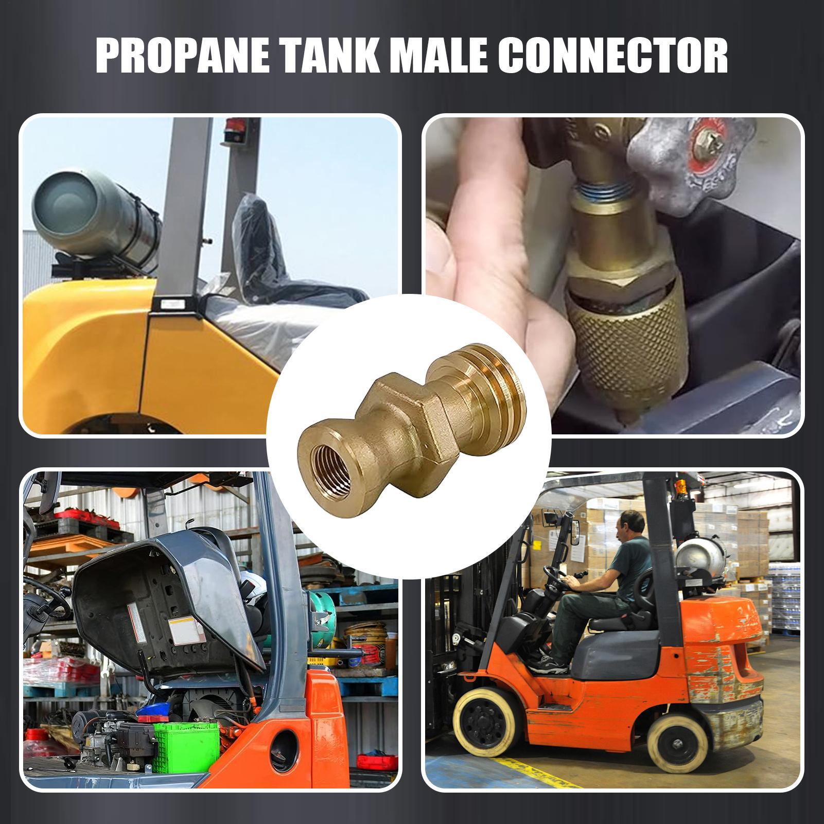 Propane Tank Fittings Male Bra - Camping Cooking 评论和价格