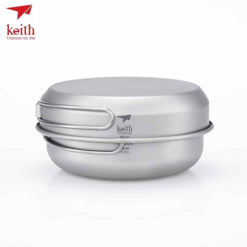 KEITH Titanium Ti6053 3-Piece  - Camping Cooking Hot Plate 评论和价格