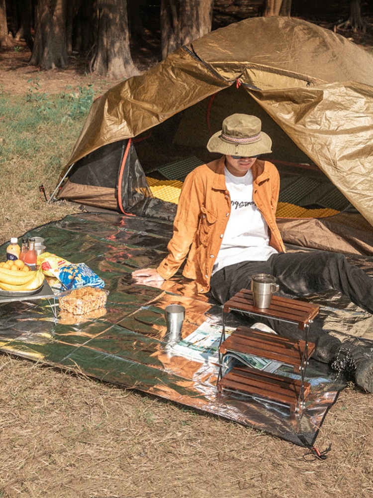 Outdoor Ground Mat, Thickened  - Camping Cooking Mat 评论和价格