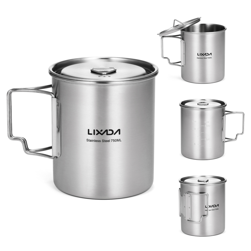 Lixada 750ml Cup Outdoor Stain - Camping Cooking Mesh 评论和价格