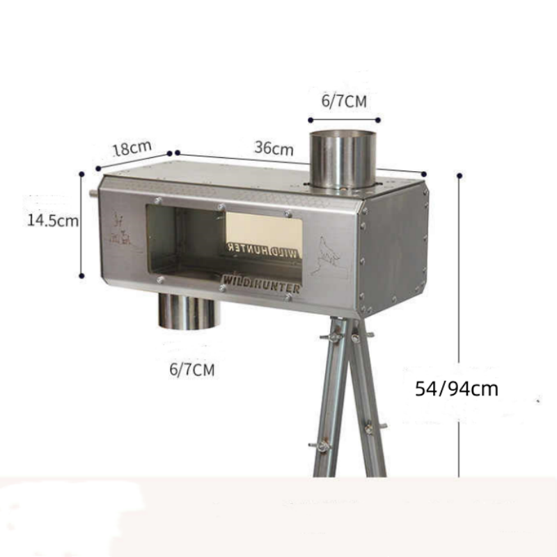 Camping Firewood Stove 2-Side  - Camping Cooking 评论和价格
