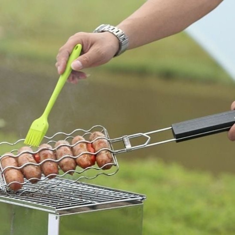 Portable Camping BBQ Grill Com - Camping Cooking Portable 评论和价格