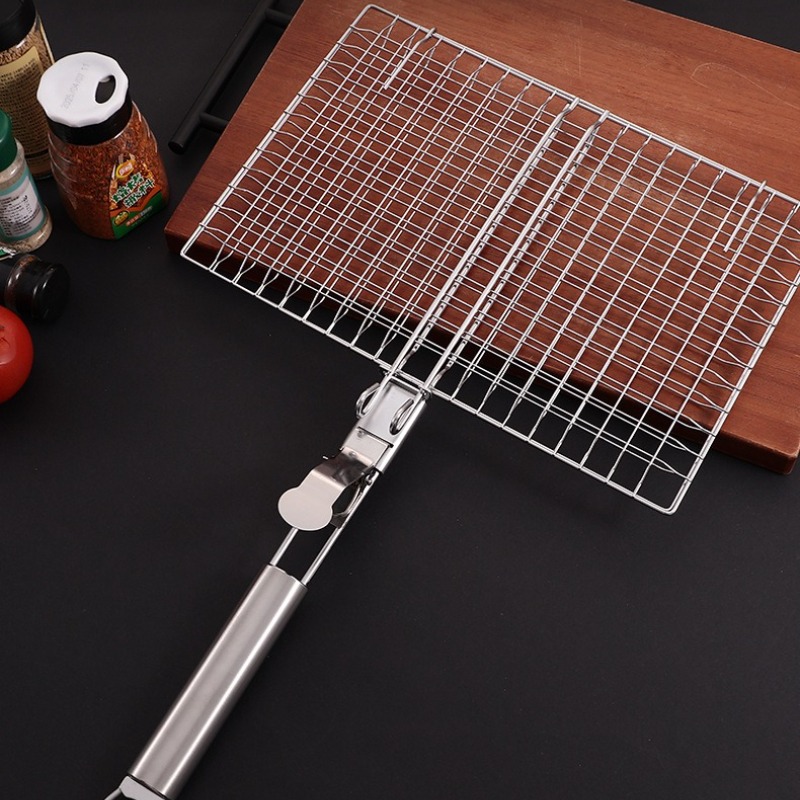 1SET Barbecue Net BBQ Mesh Han - Camping Cooking Portable 评论和价格