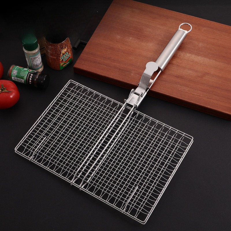 1SET Barbecue Net BBQ Mesh Han - Camping Cooking Portable 评论和价格