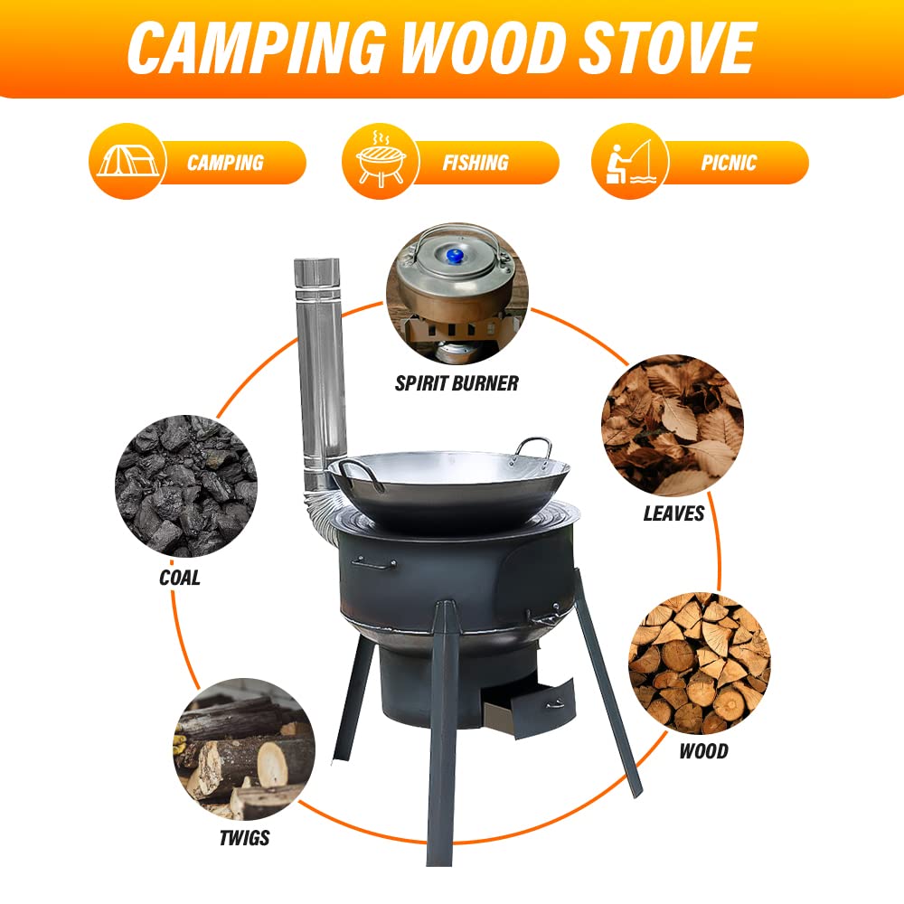 48cm Portable Detachable Outdo - Camping Cooking Hot Plate 评论和价格