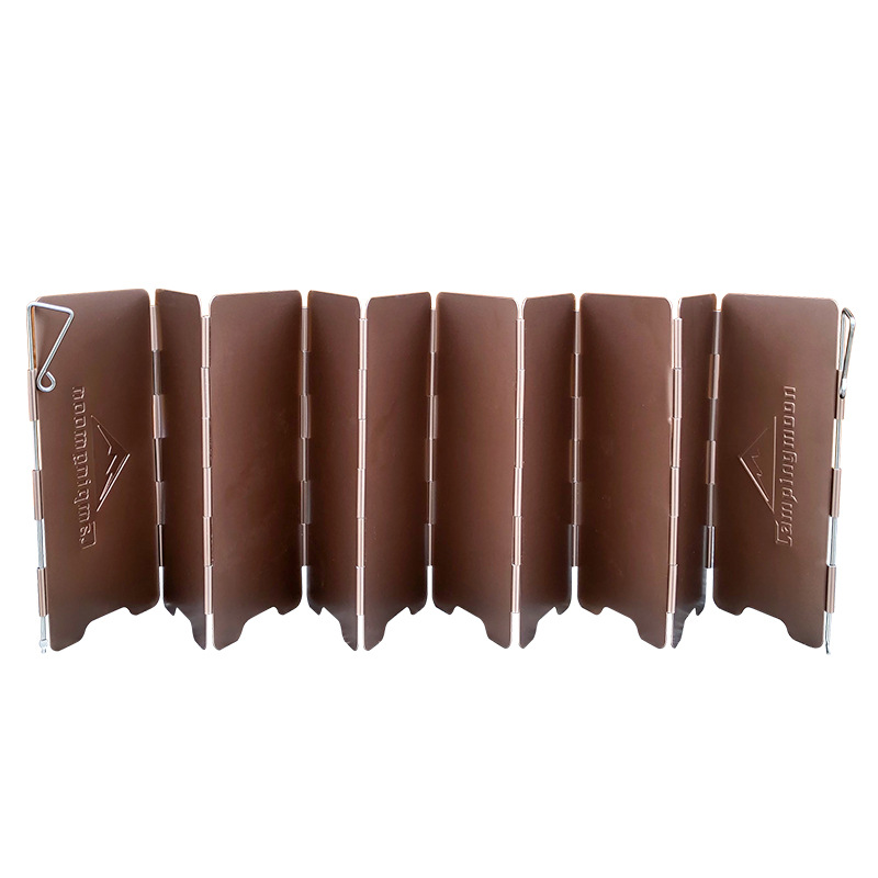 10 Plates Bronze-coloured Fold - Camping Cooking Disc 评论和价格