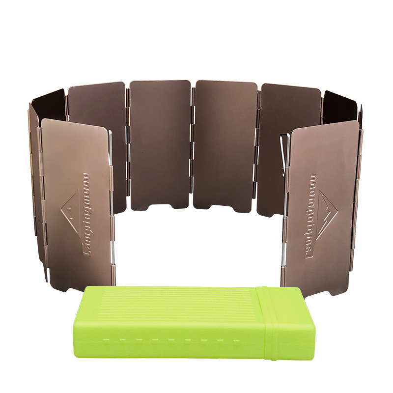 10 Plates Bronze-coloured Fold - Camping Cooking Disc 评论和价格