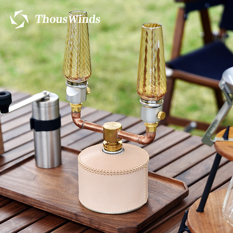 Thous Winds Handmade Leather G - Camping Cooking Equipment Gas 评论和价格