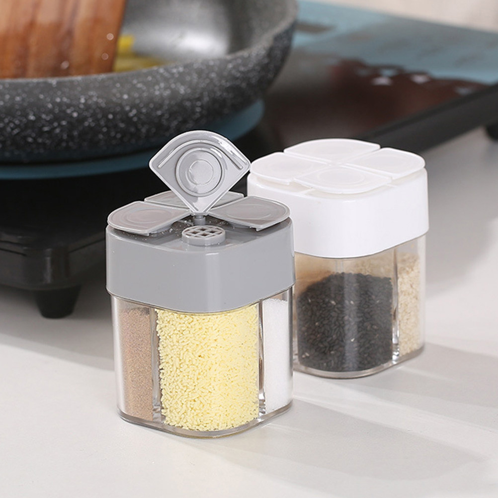 4 in 1 Seasoning Container Set - Camping Cooking Set For 4 评论和价格