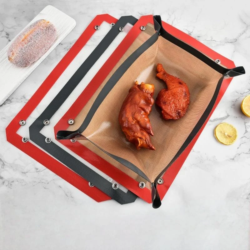 Silicone Baking Mat With Butto - Camping Cooking Mat 评论和价格