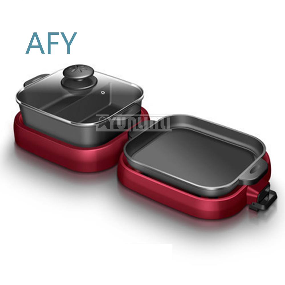 Portable Electric Hot Pot Gril - Camping Cooking Hot Plate 评论和价格