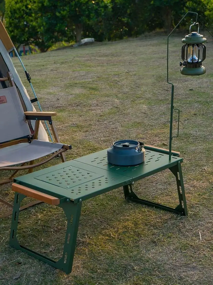 Camping Portable Folding Iron  - Camping Cooking Mesh 评论和价格